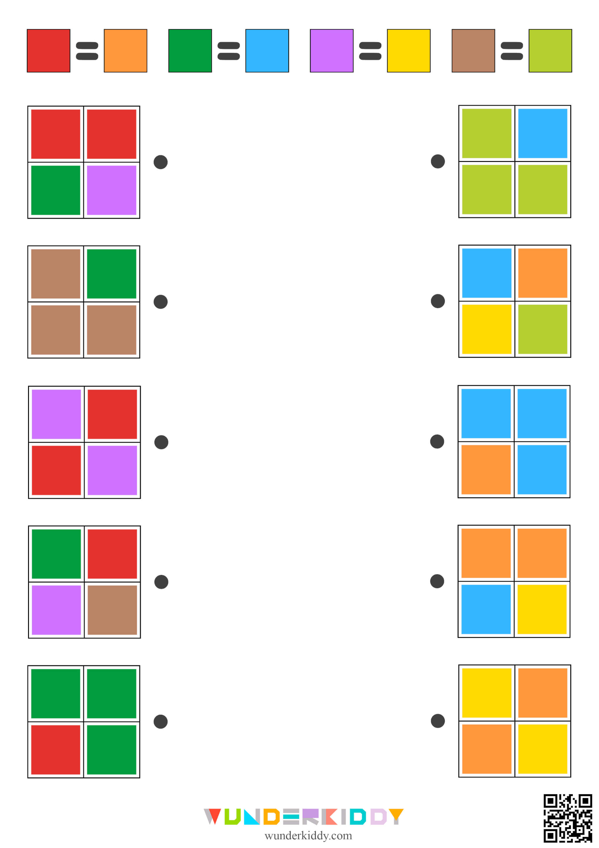 Color Replacement Worksheets - Image 2
