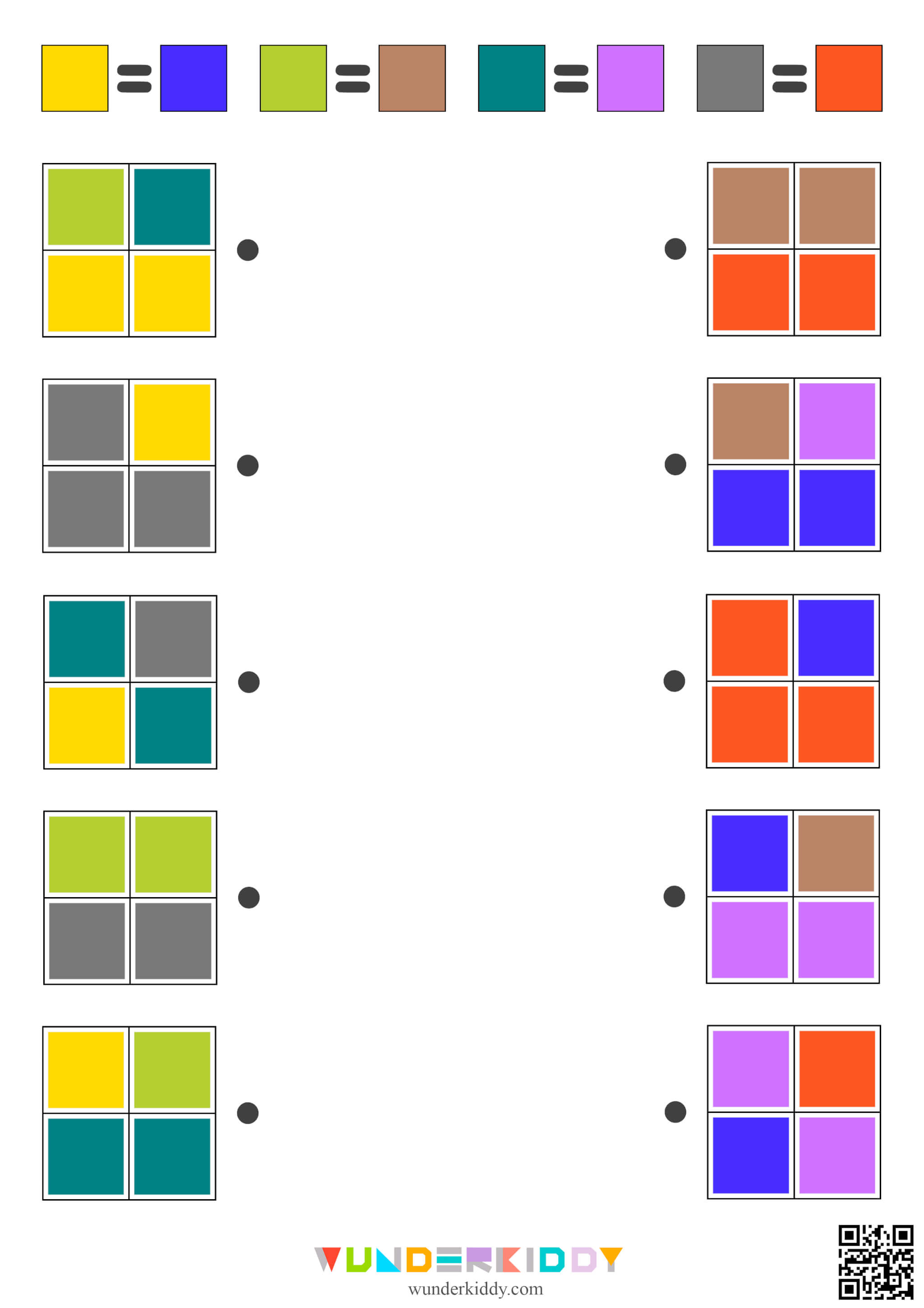 Color Replacement Worksheets - Image 3