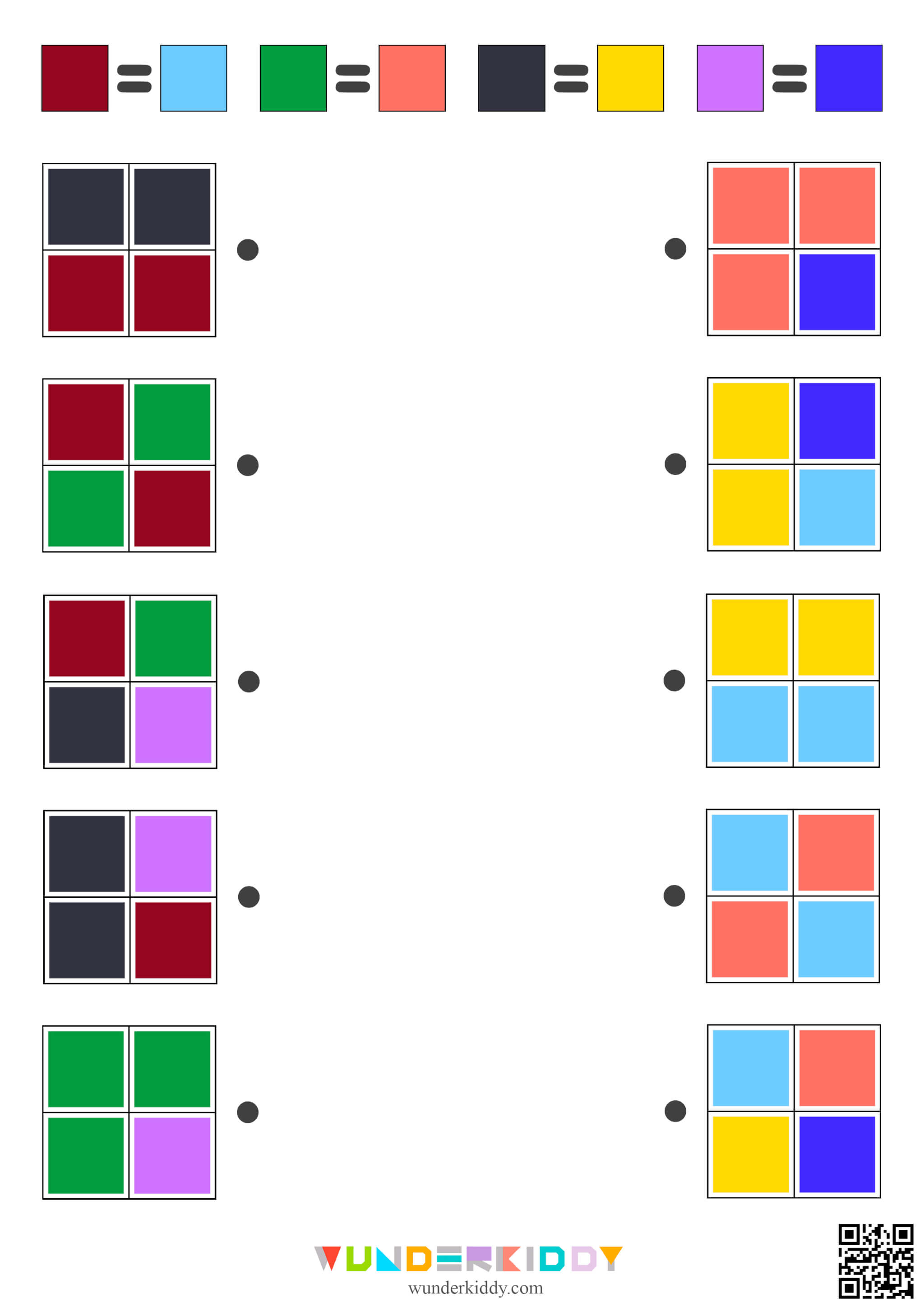 Color Replacement Worksheets - Image 4