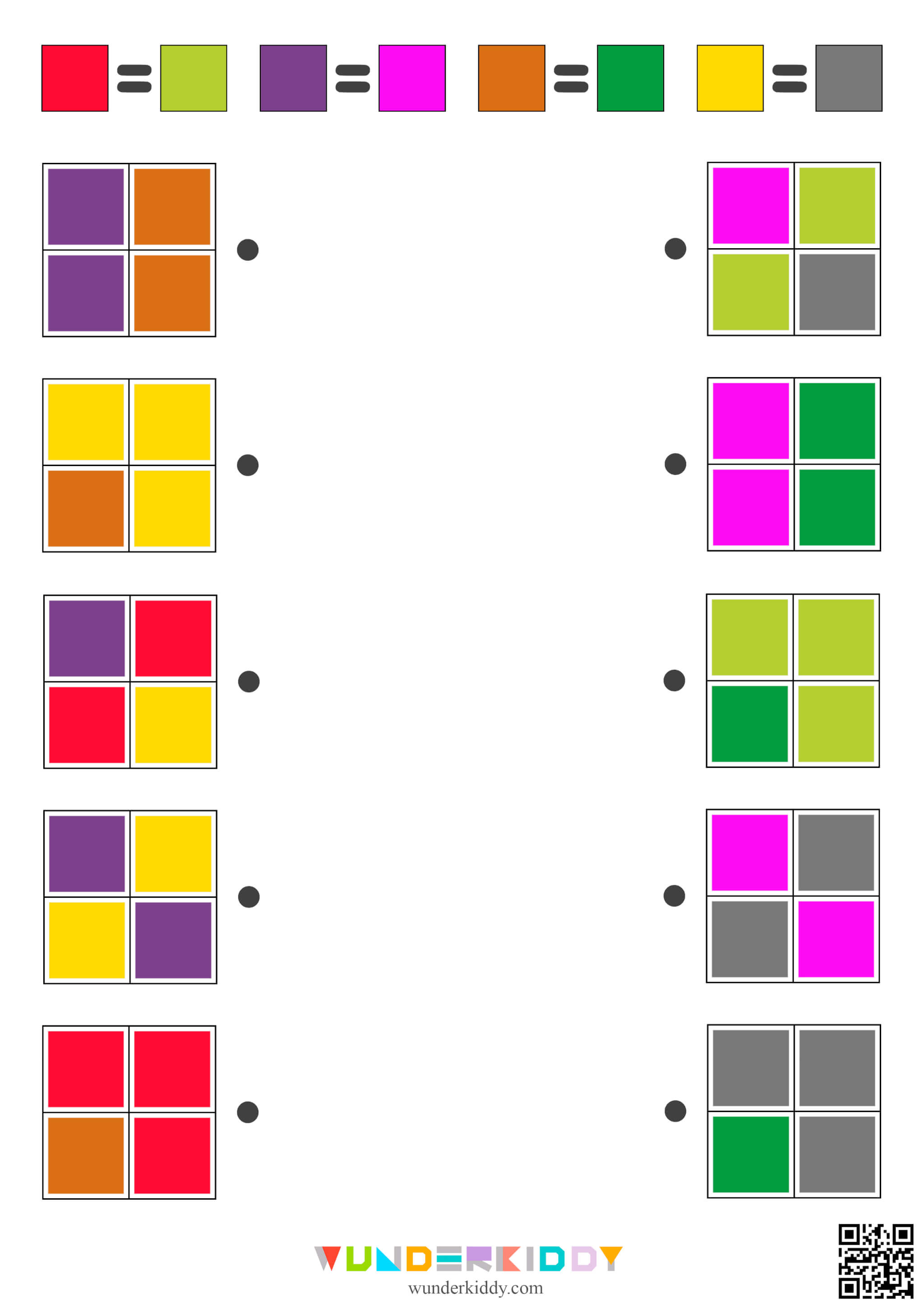 Color Replacement Worksheets - Image 5