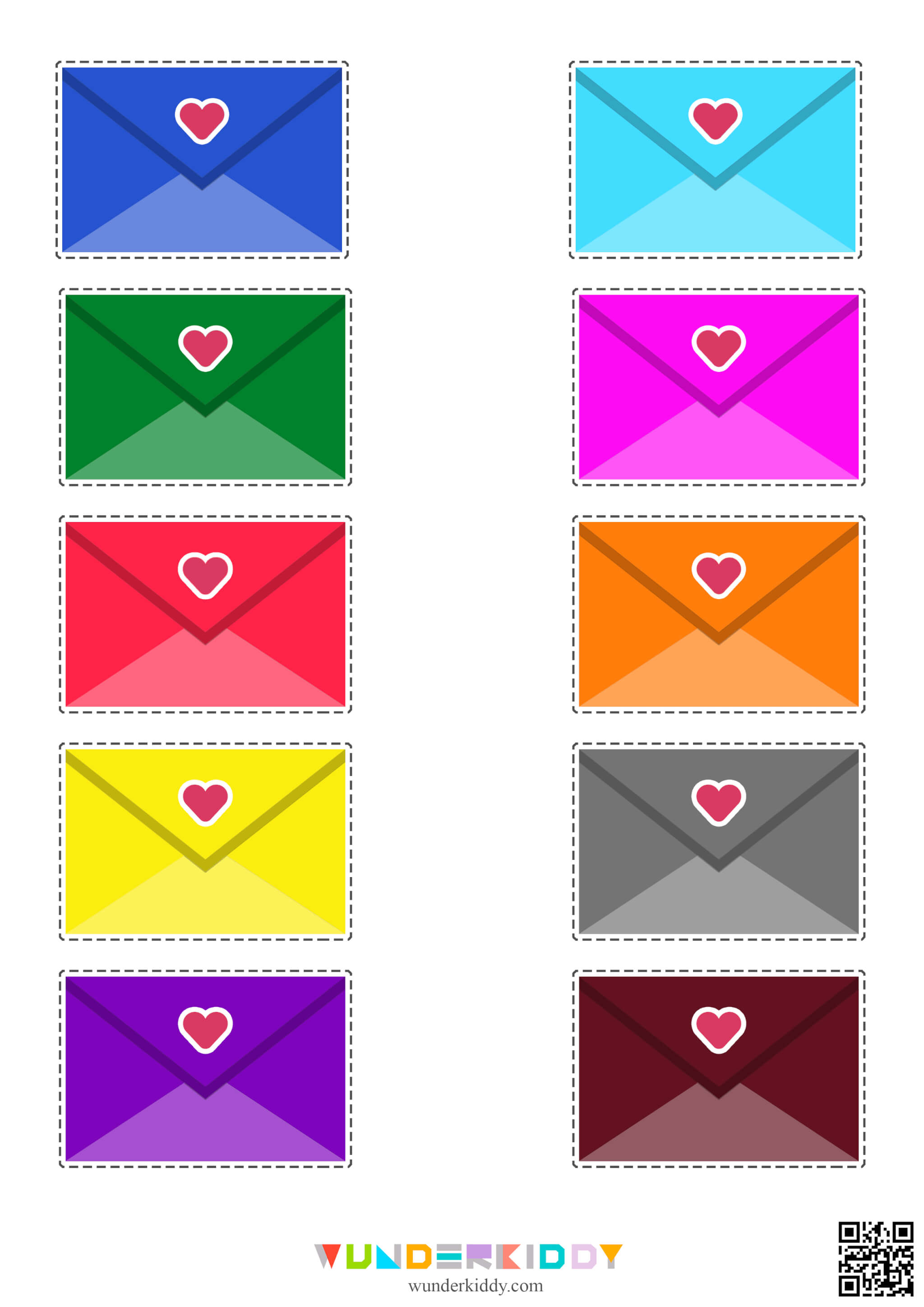 Mailbox Color Sorting Worksheet - Image 5