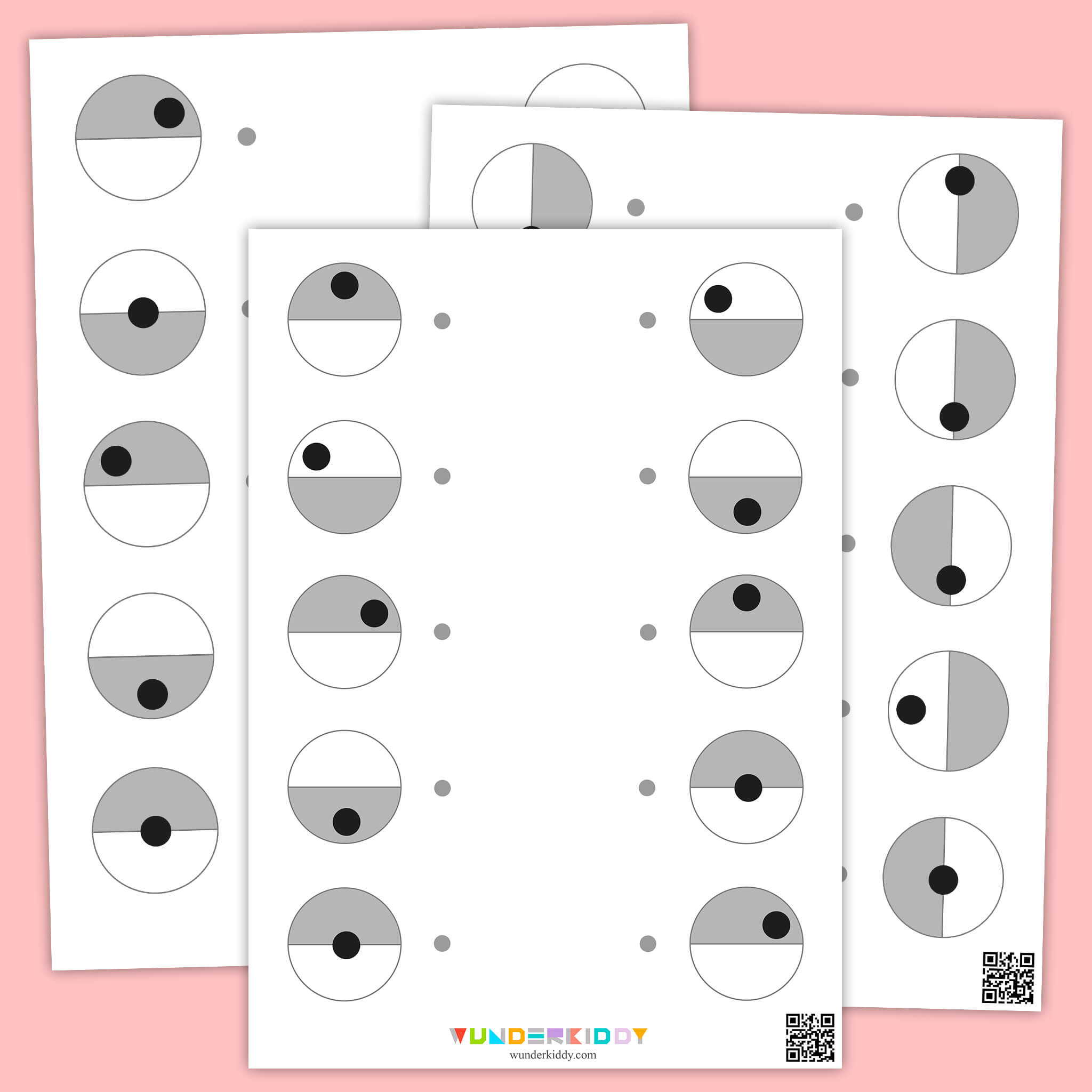 Match the Circles: Visual Discrimination Activity