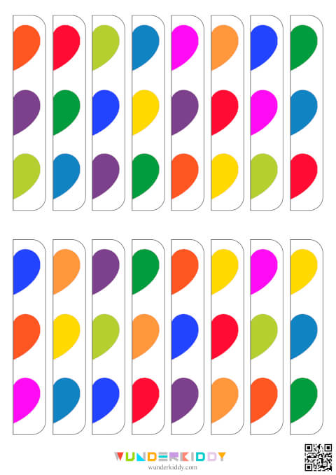 Розвивальне завдання «Половинки сердечок» - Зображення 5