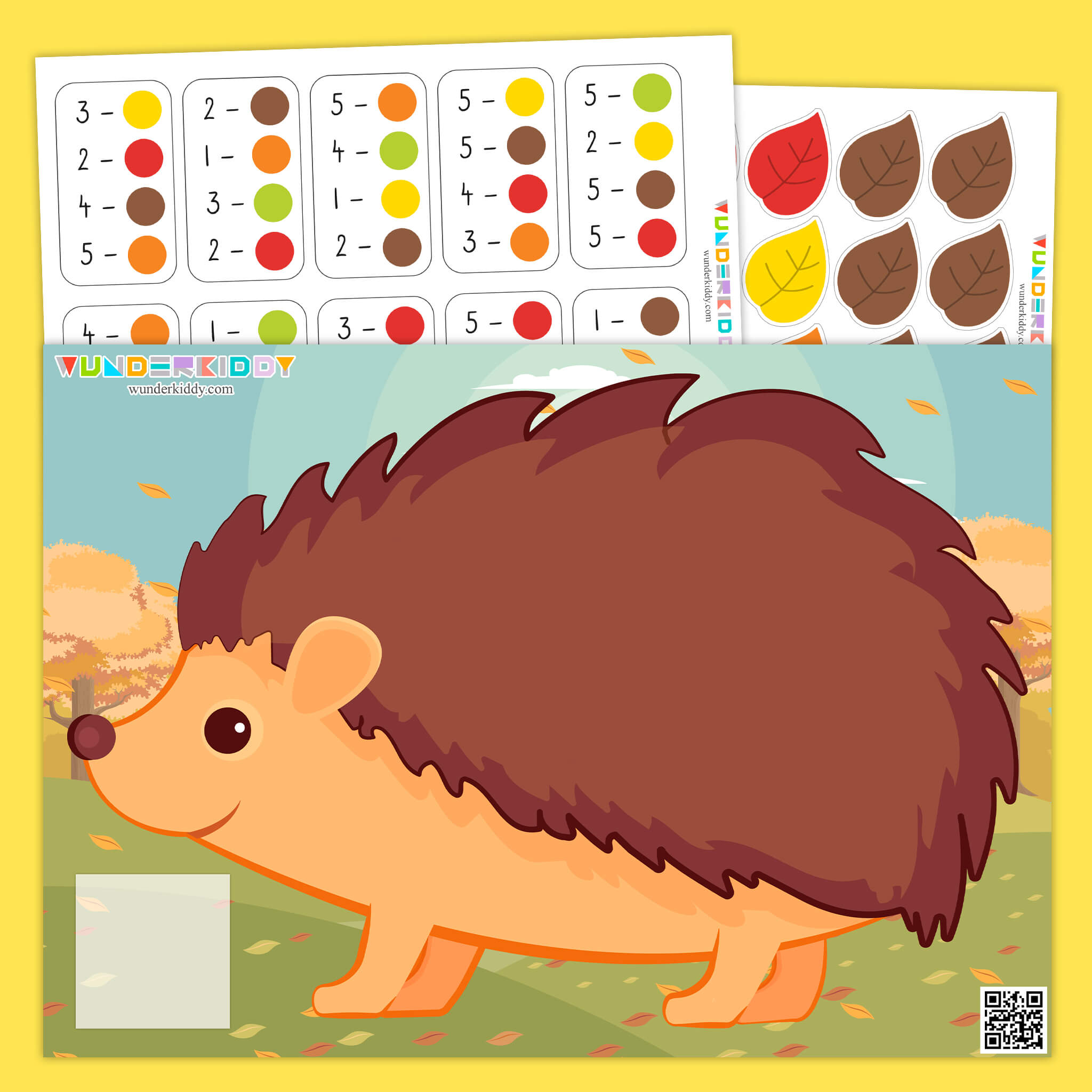Hedgehog Leaf Counting Activity