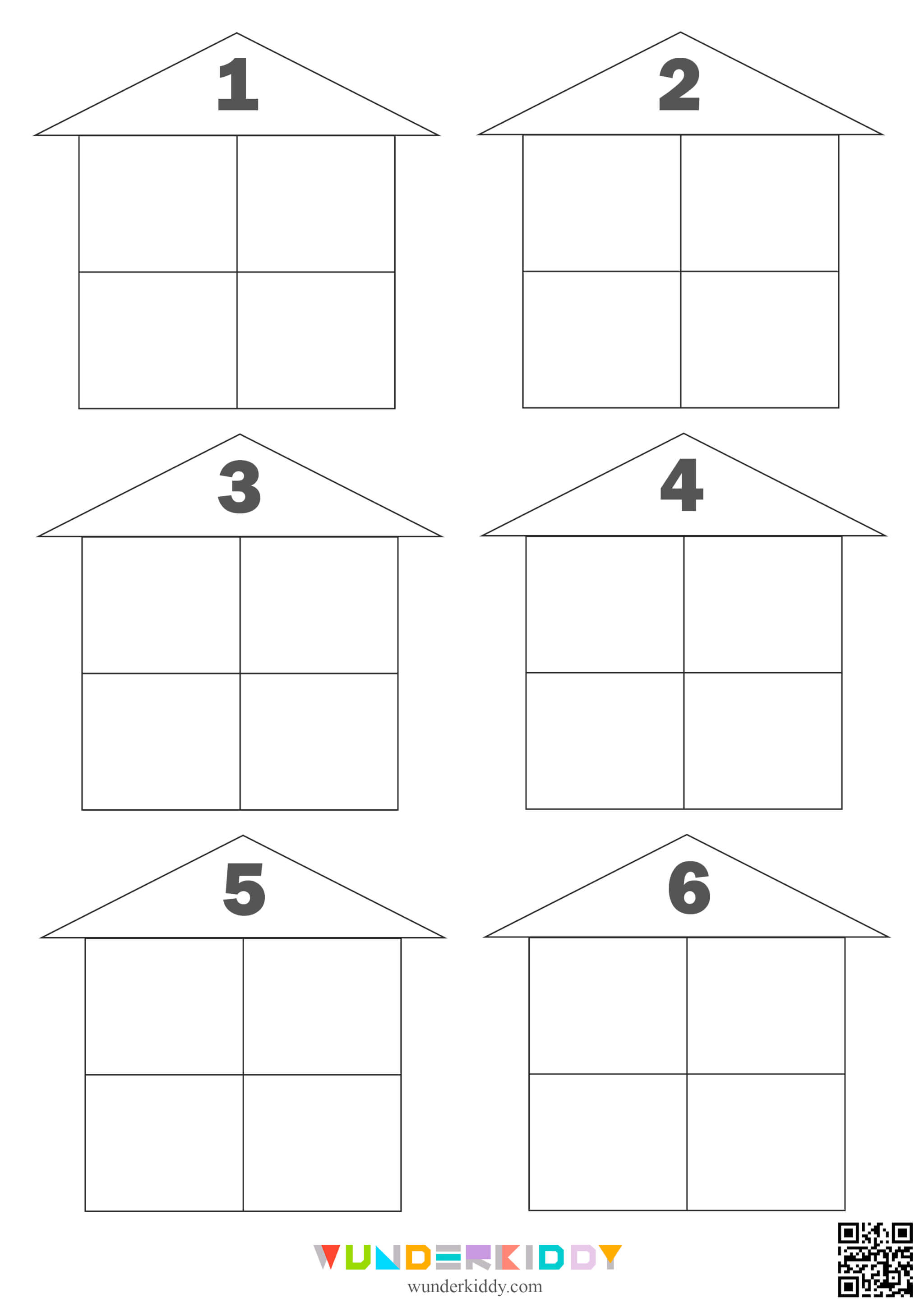 Гра на лічбу до 10 «Математичні будиночки» - Зображення 2