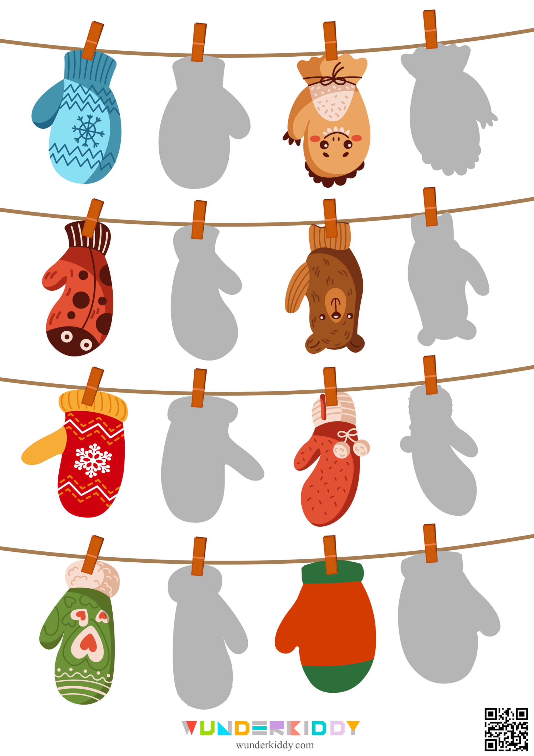 Find the Symmetric Mitten Activity - Image 3