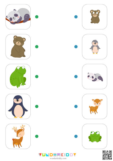 Mommy & Baby Animals Matching Activity - Image 2