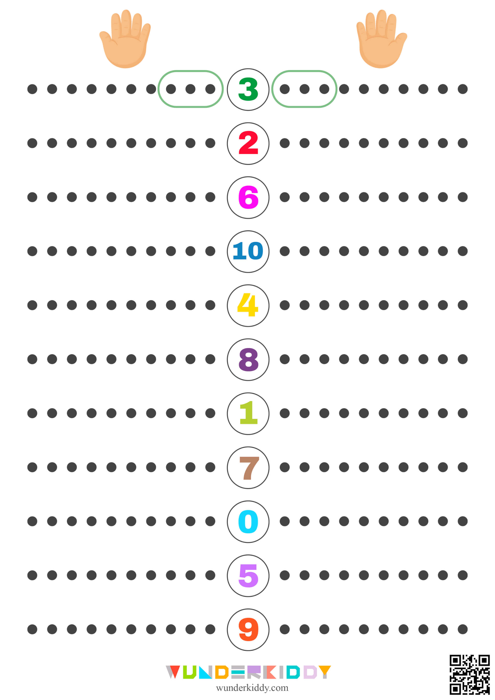 Bilateral Coordination: Numbers 0-10 Challenge - Image 2
