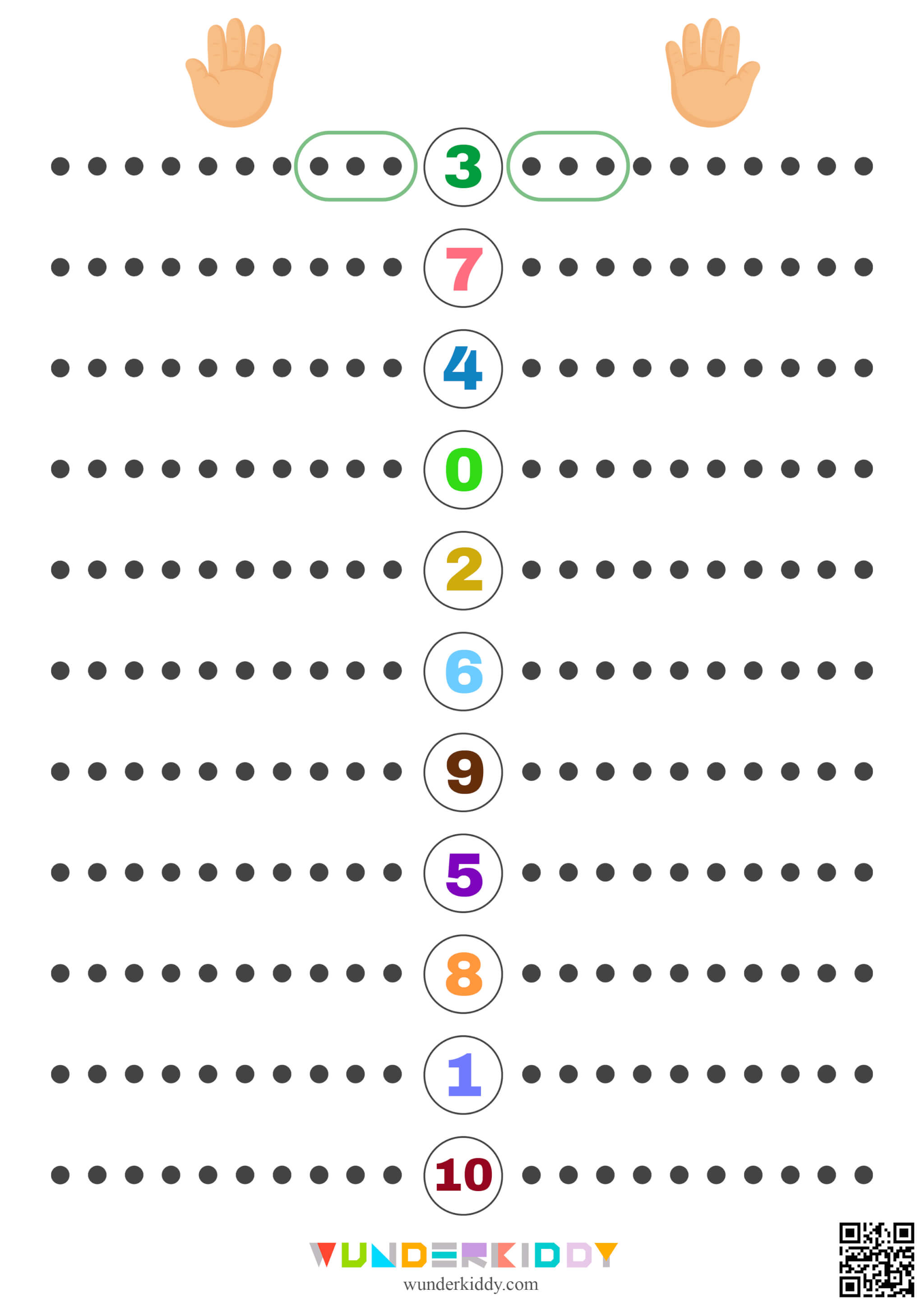 Bilateral Coordination: Numbers 0-10 Challenge - Image 3