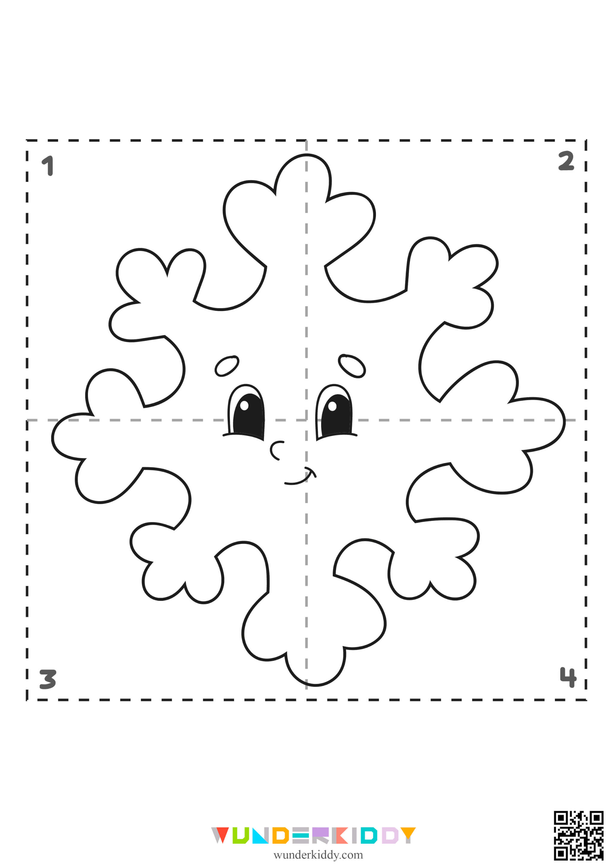 Coloring Pages New Year's Puzzle - Image 6