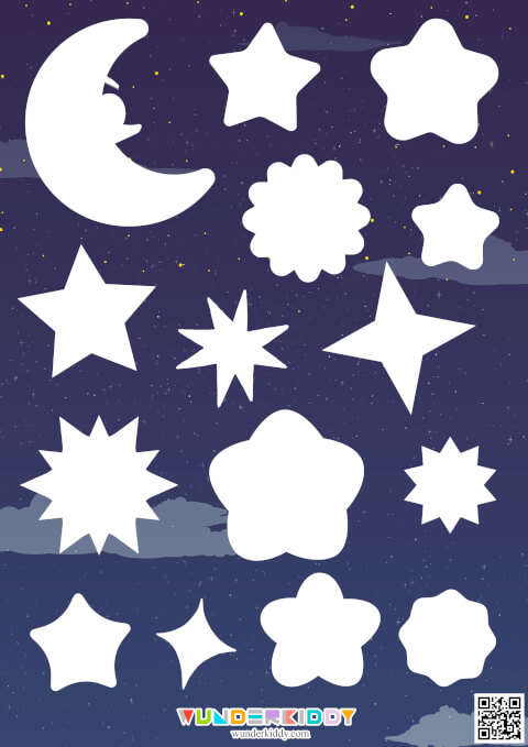 Night Sky Shadow Matching Game - Image 2