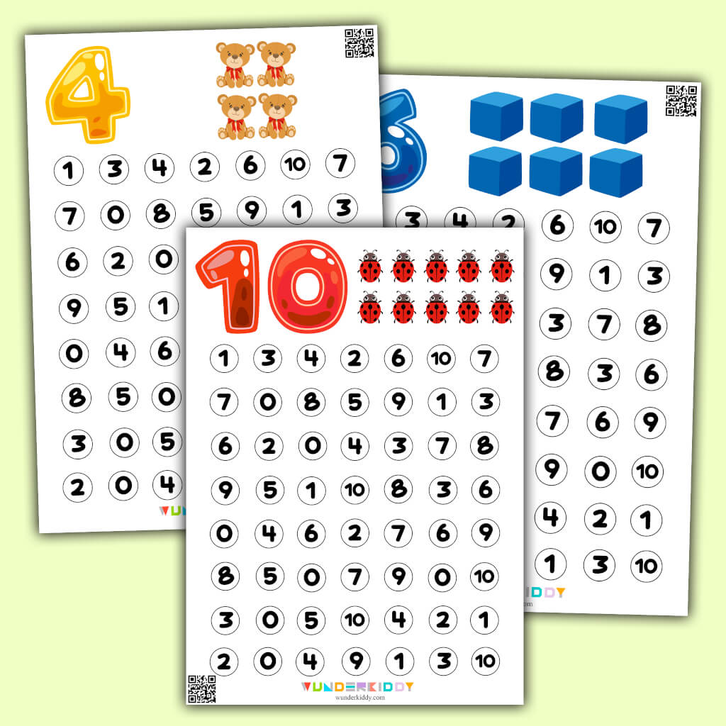 Printable Number Recognition Worksheet For Kindergarten