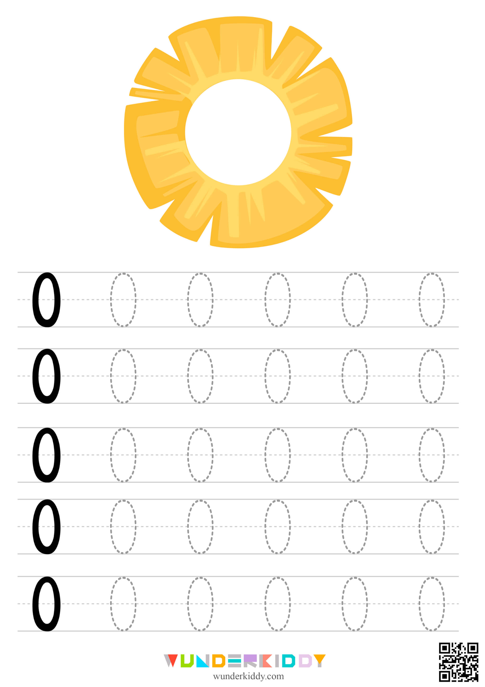 Number Tracing Worksheet - Image 11