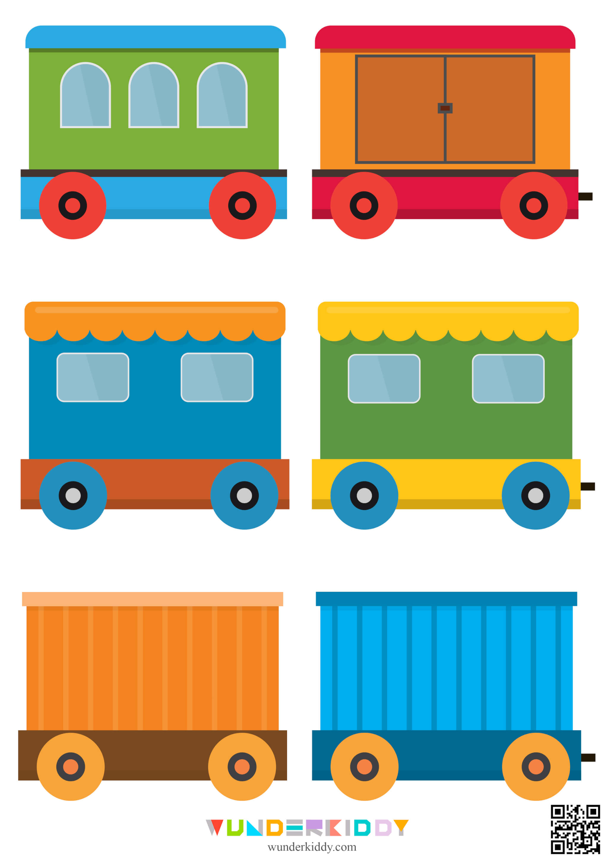 Number Train 1-20 Math Activity - Image 4