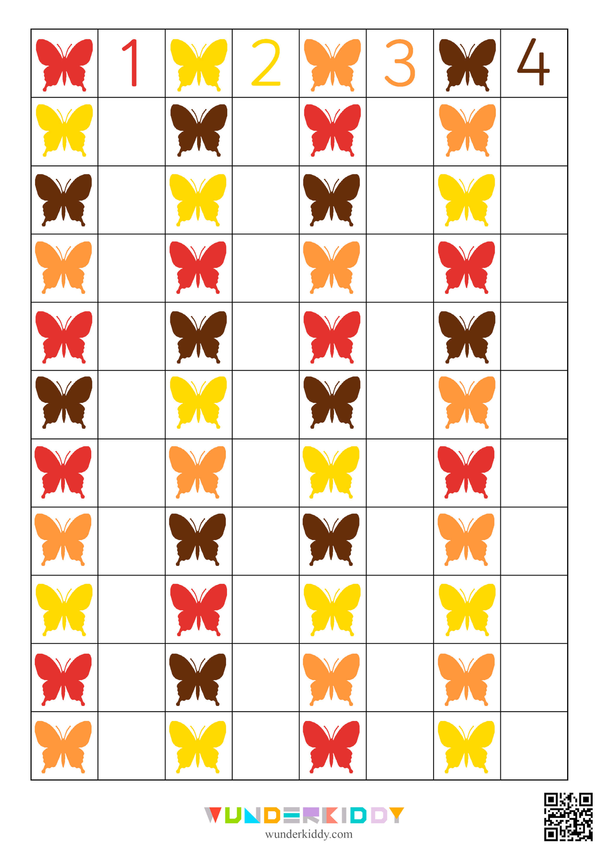 Jeu d’association des chiffres et des couleurs - Image 2