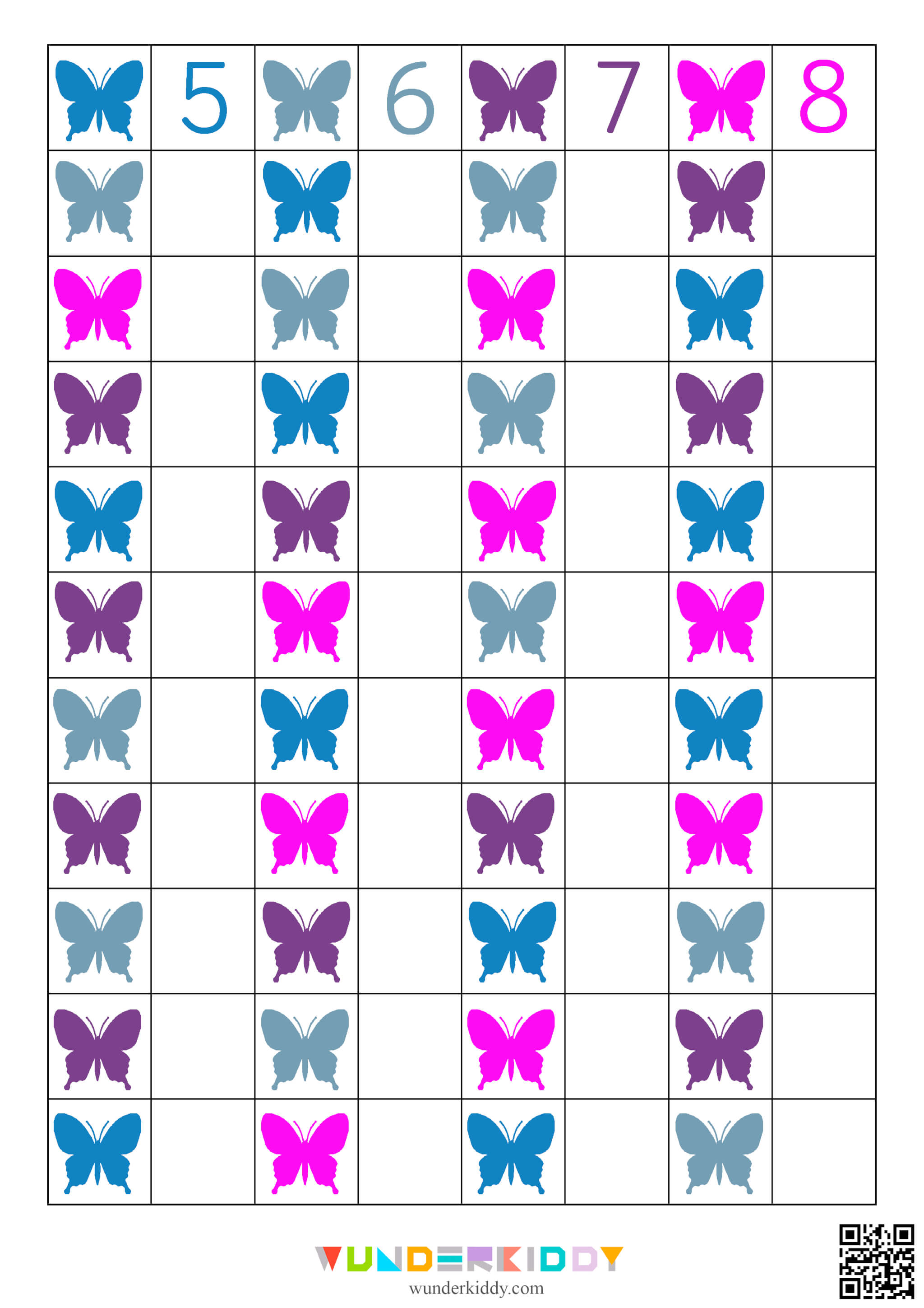 Jeu d’association des chiffres et des couleurs - Image 3