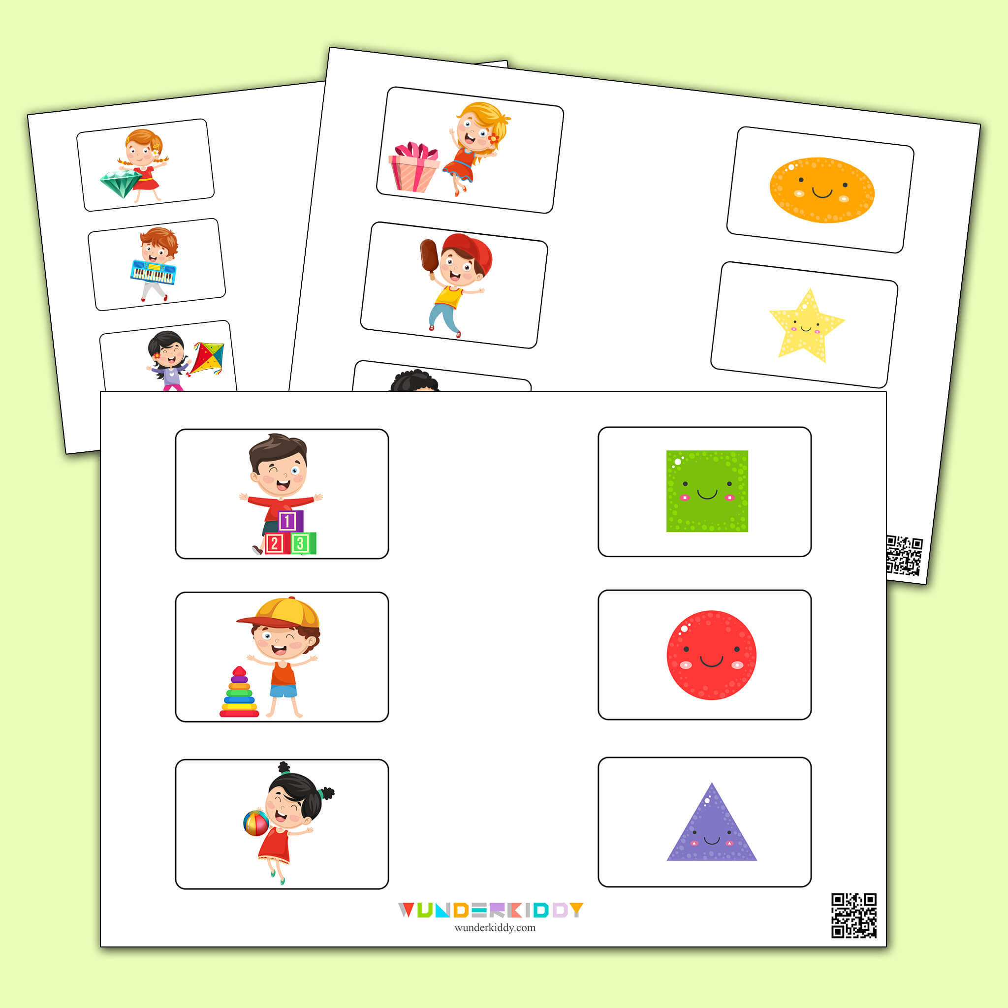 Matching Shapes and Objects Worksheet