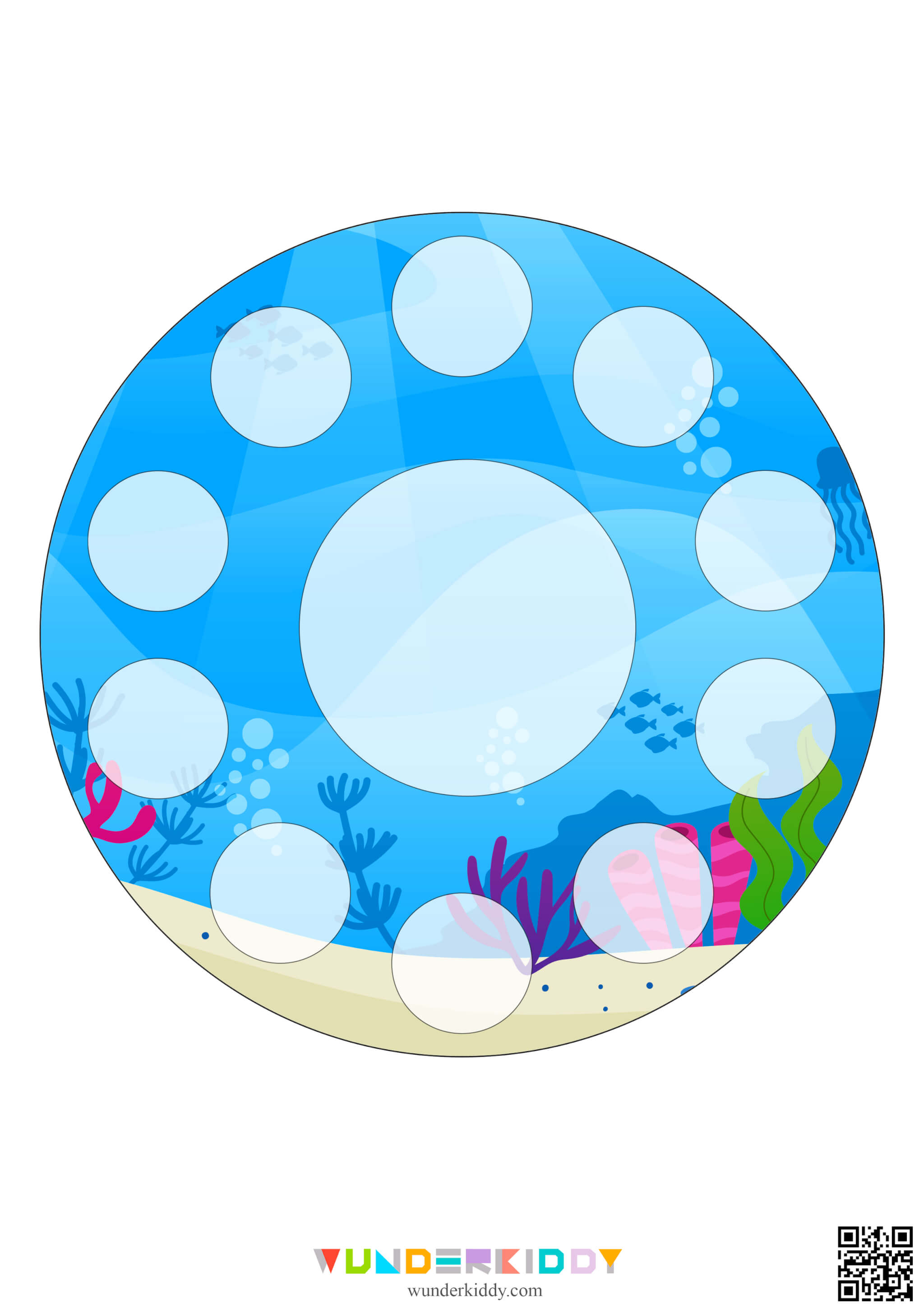Ocean Counting to 10 Activity - Image 2