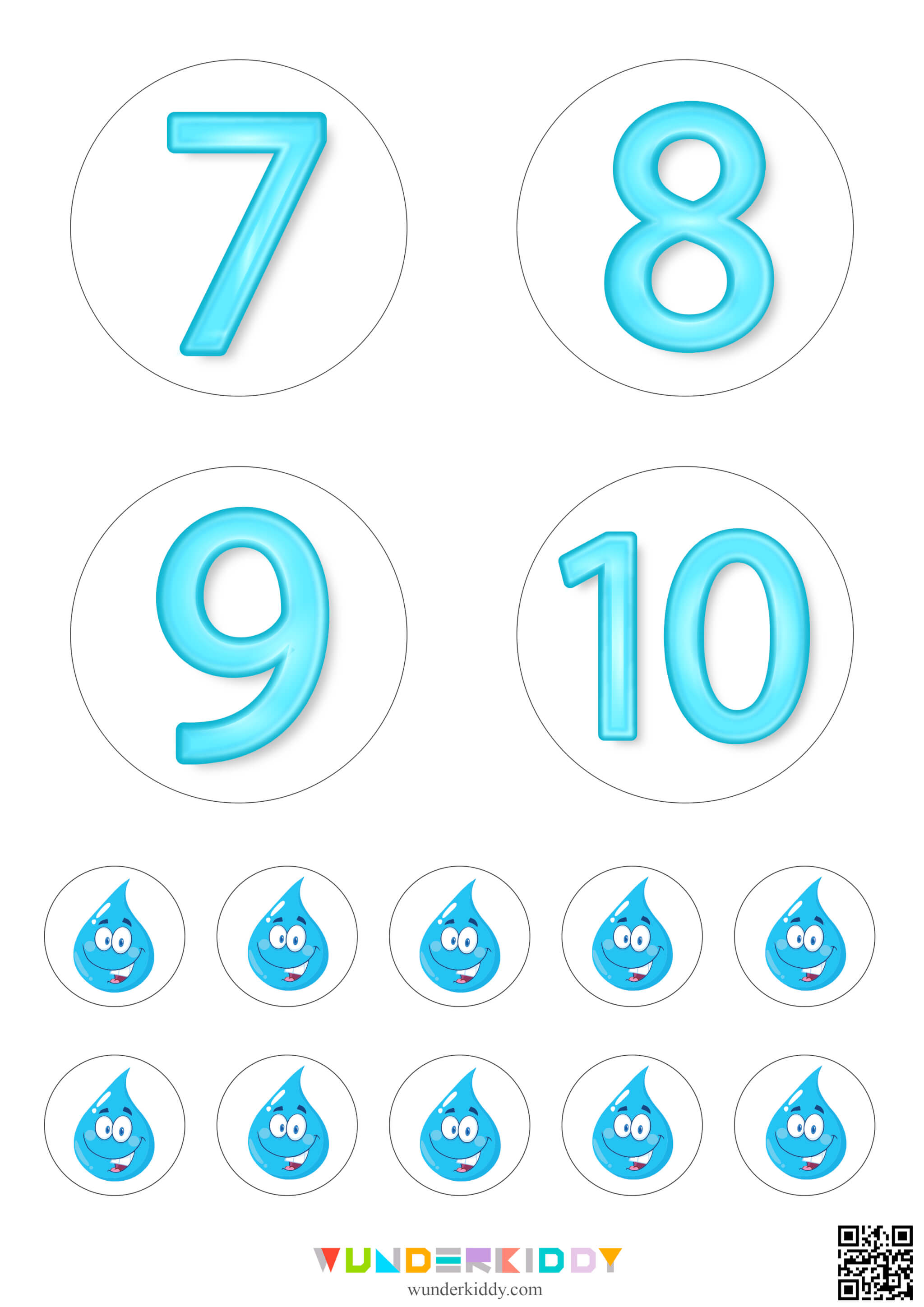 Ocean Counting to 10 Activity - Image 4