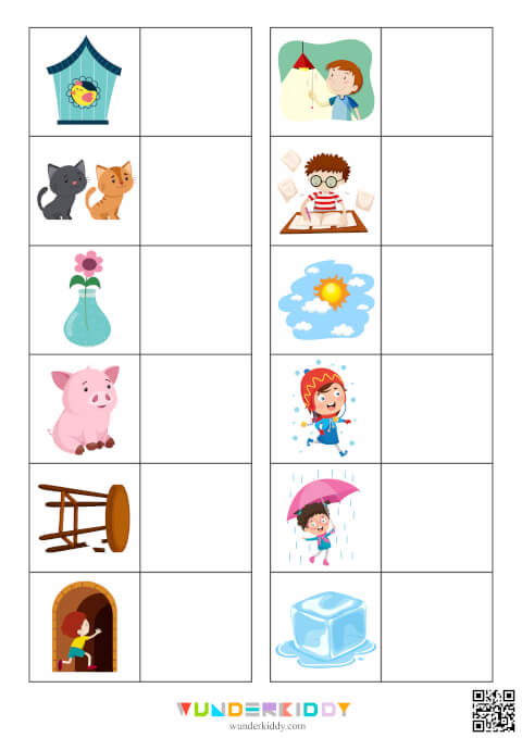 Preschool Opposites Activity - Image 3