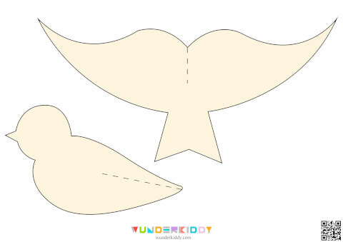 Paper Birds Template - Image 6