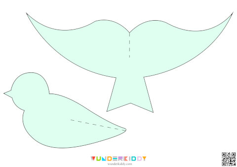 Paper Birds Template - Image 7