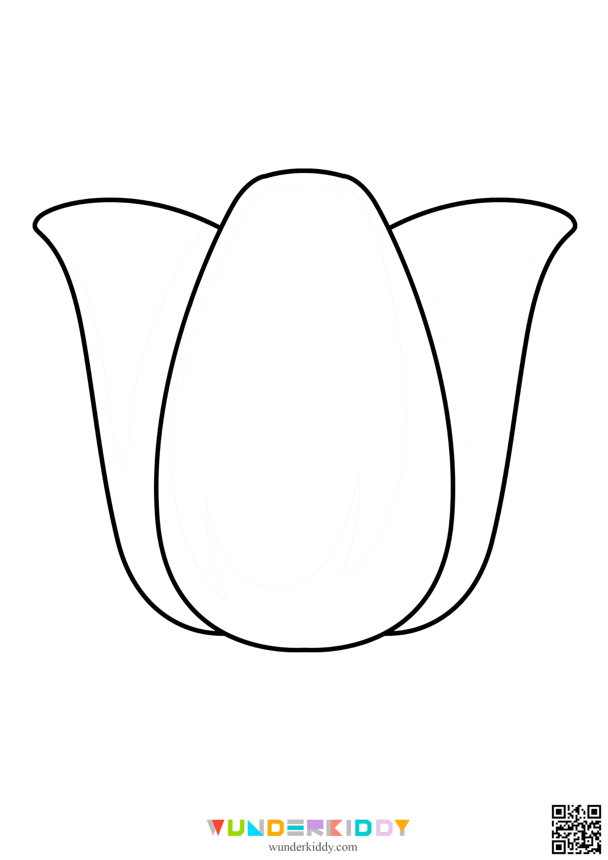Шаблони «Тюльпани» для вирізання - Зображення 2
