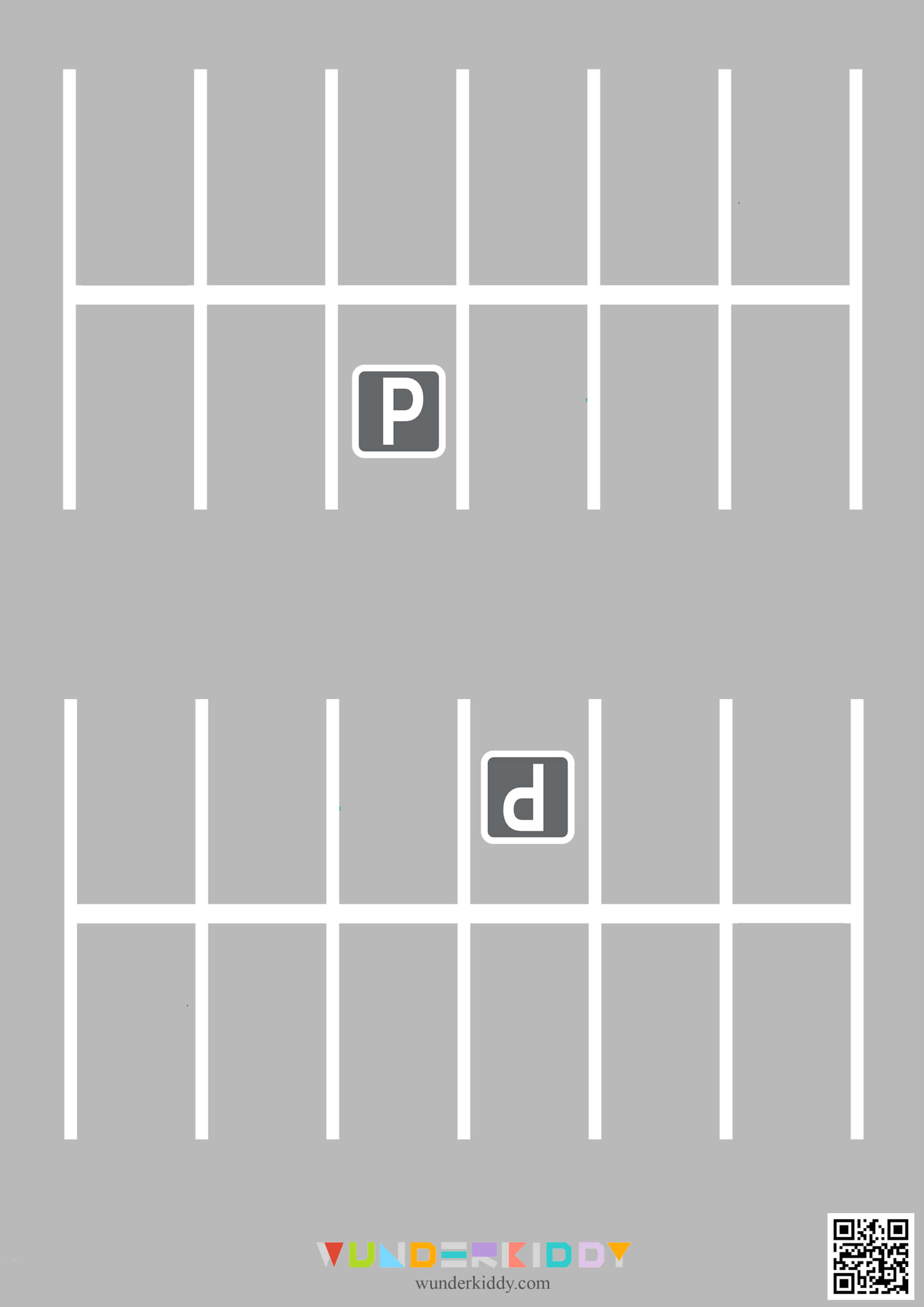 Math Learning Activity for Preschoolers Parking - Image 6