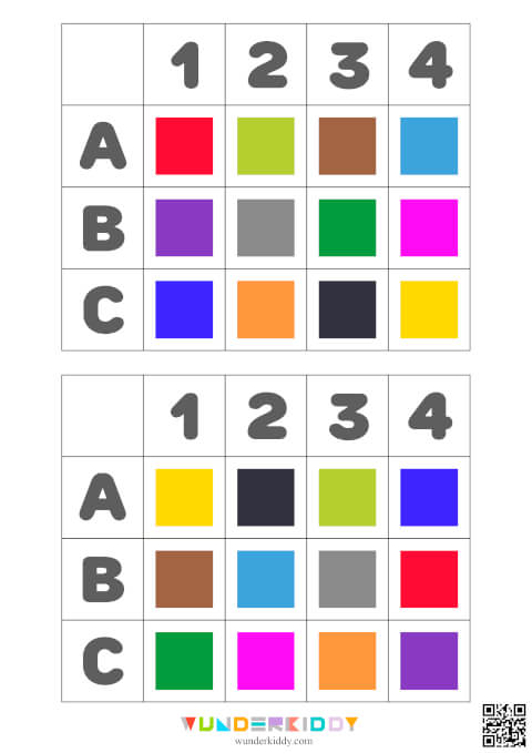 Pencil Color Grid Game - Image 4