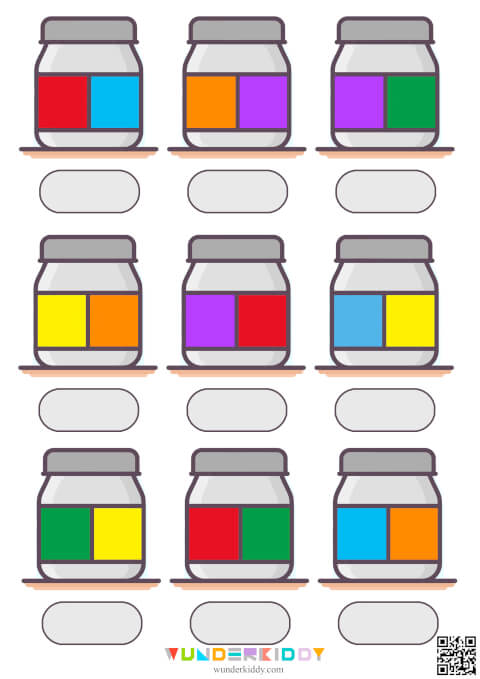Pill Bottle Color Matching Activity - Image 2