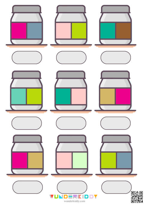 Pill Bottle Color Matching Activity - Image 3