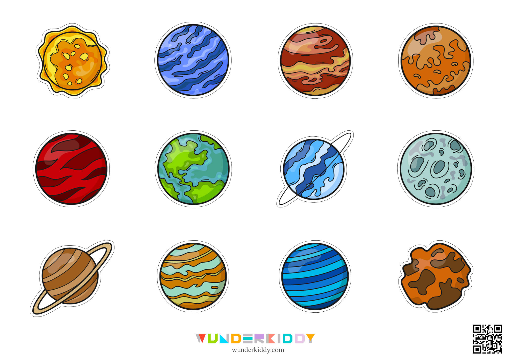 Planets Matching Activity - Image 3