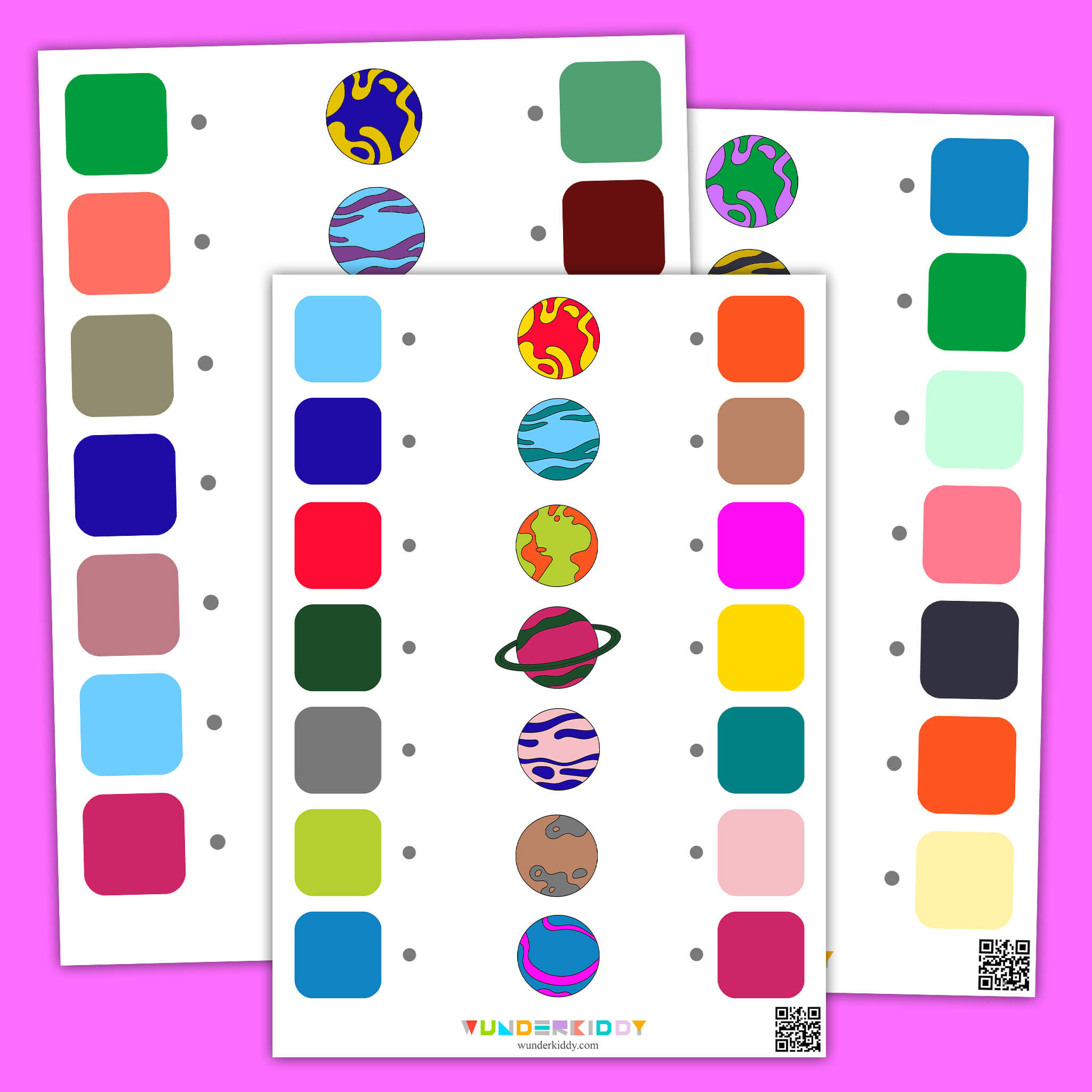 Planet Matching Activity