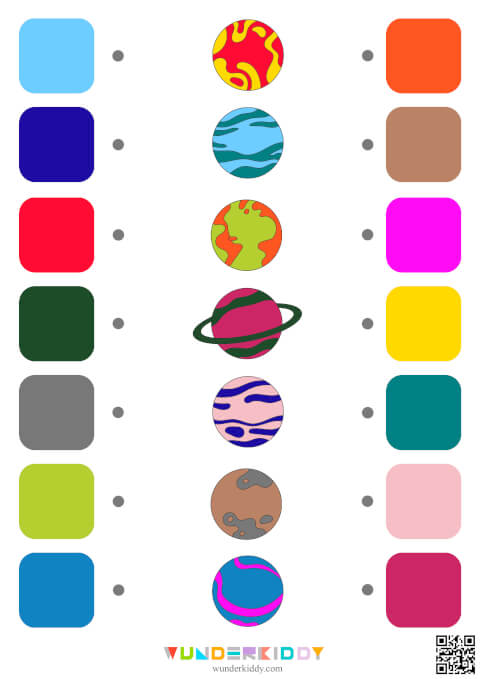 Planet Matching Activity - Image 2