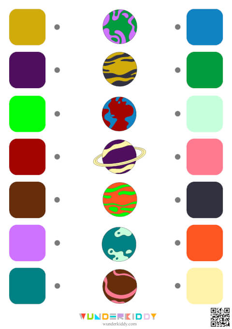 Planet Matching Activity - Image 3