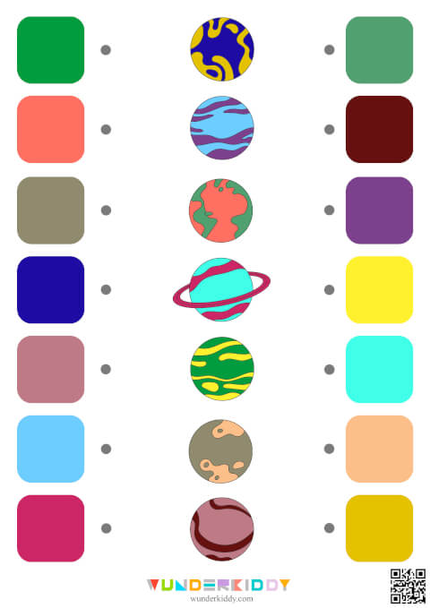 Planet Matching Activity - Image 4