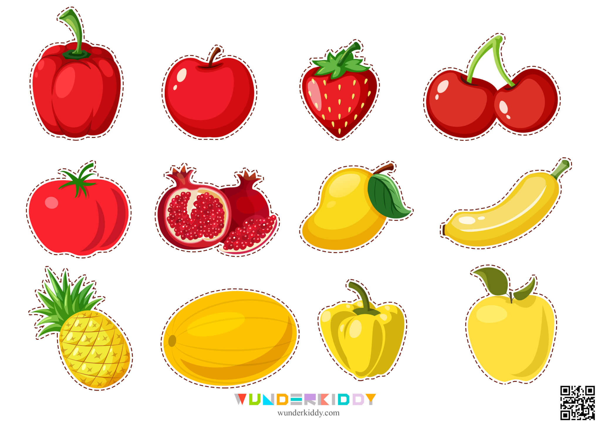 Lernspiel «Obst- und Gemüseteller» - Bild 3