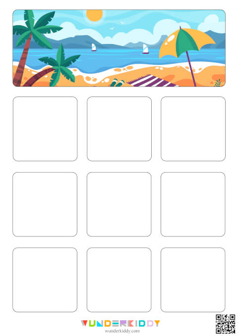 Summer Sorting Activity for Kids - Image 4