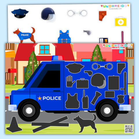Police Equipment Worksheet - Image 2