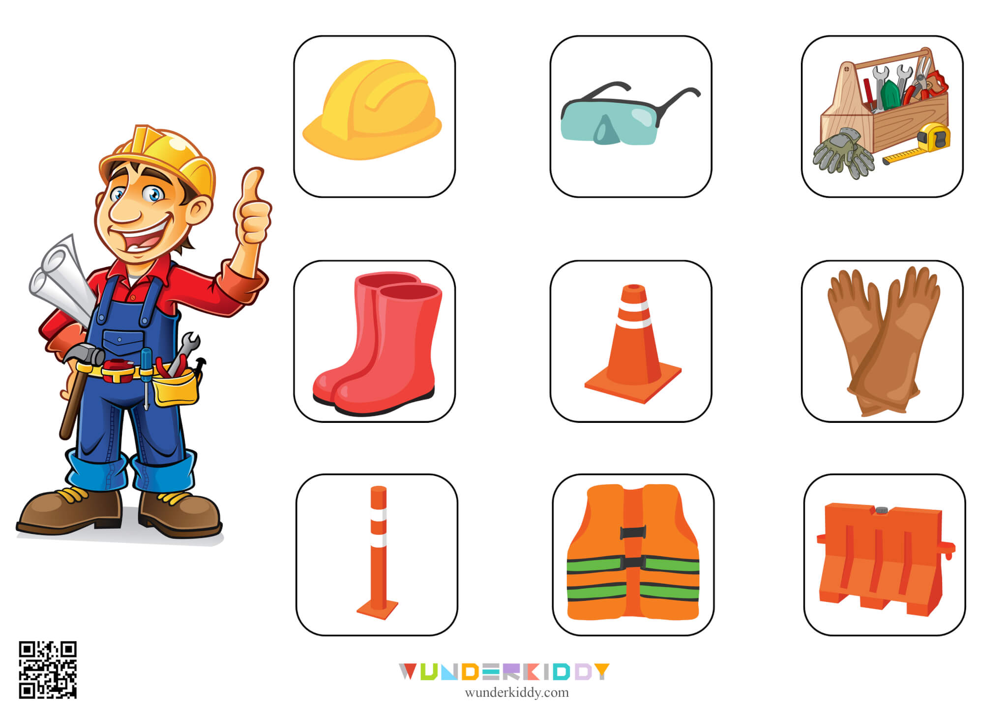 Sorting Worksheet Professions and Tools - Image 8
