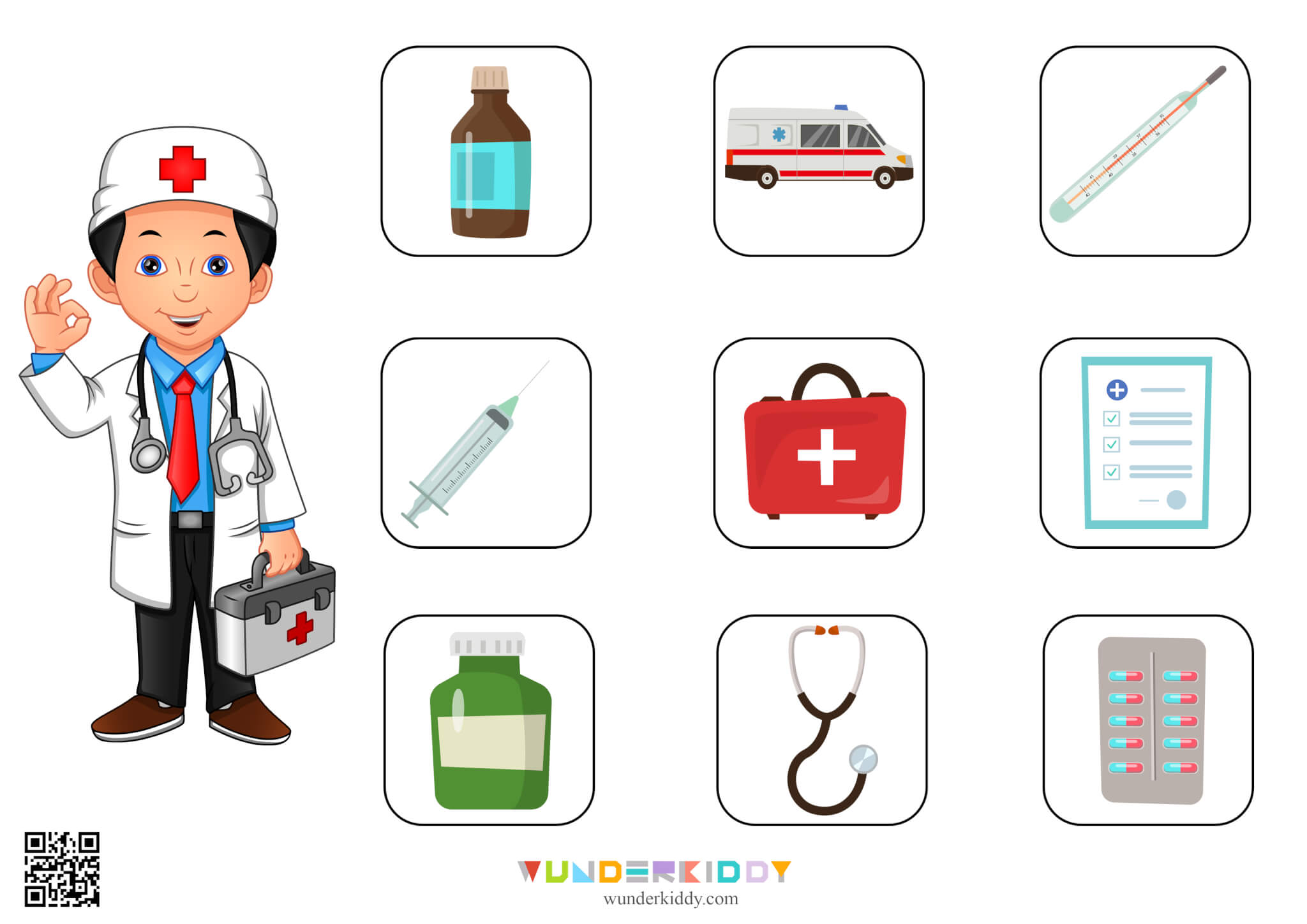 Sorting Worksheet Professions and Tools - Image 12