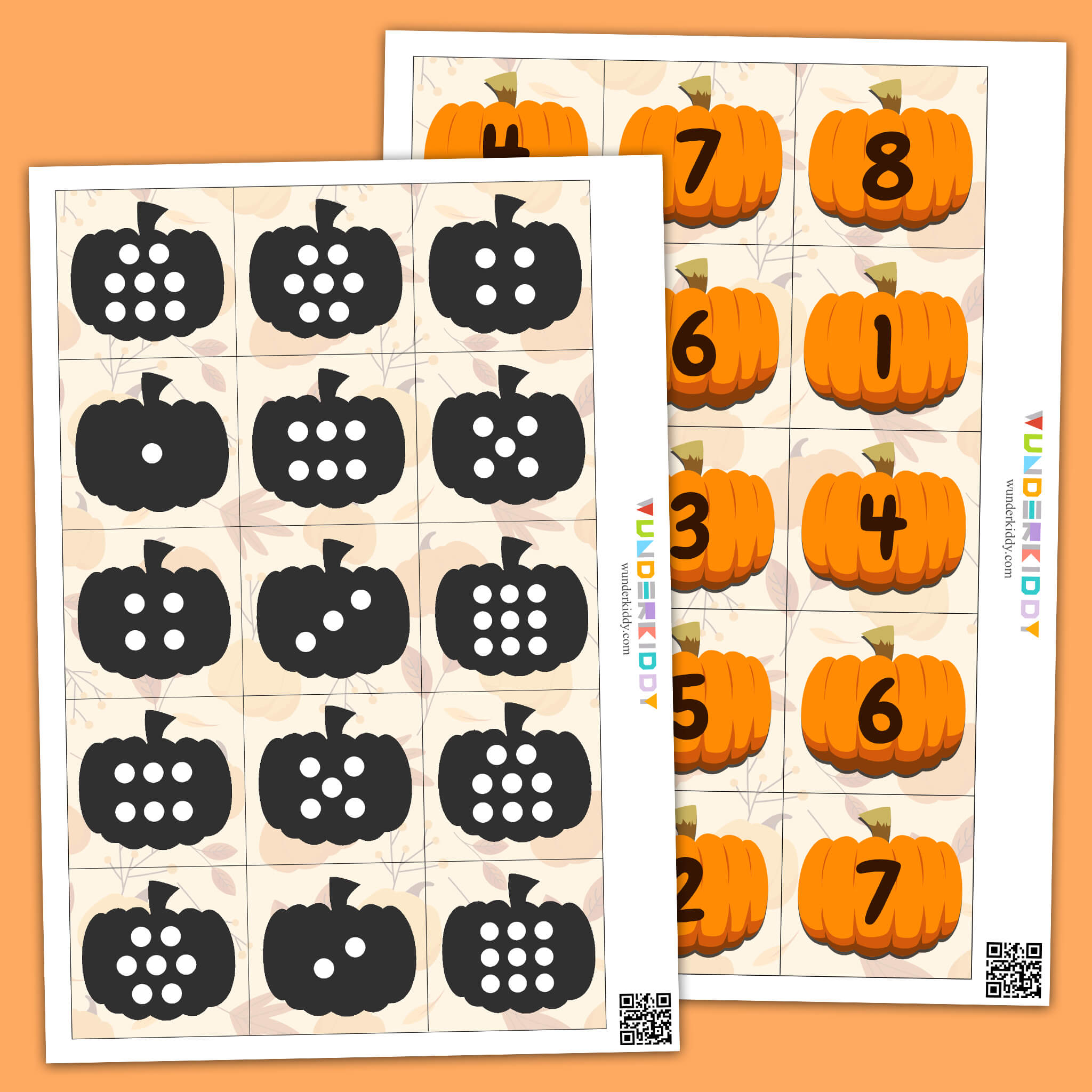 Pumpkin Counting Activity