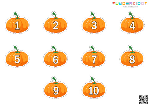 Pumpkin Addition to 10 Worksheet - Image 4
