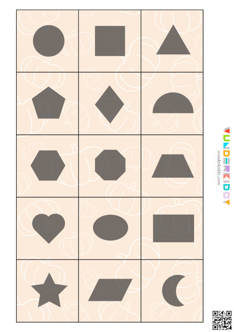 Pumpkin Shape Matching Game - Image 2