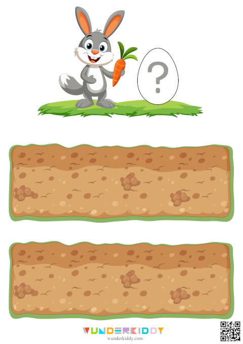 Learn Numbers Carrot Garden Worksheets - Image 2