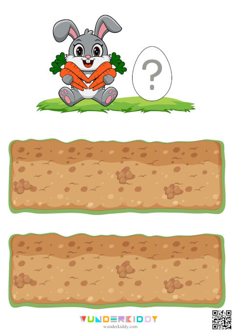 Contar zanahorias conejo - Imagen 3