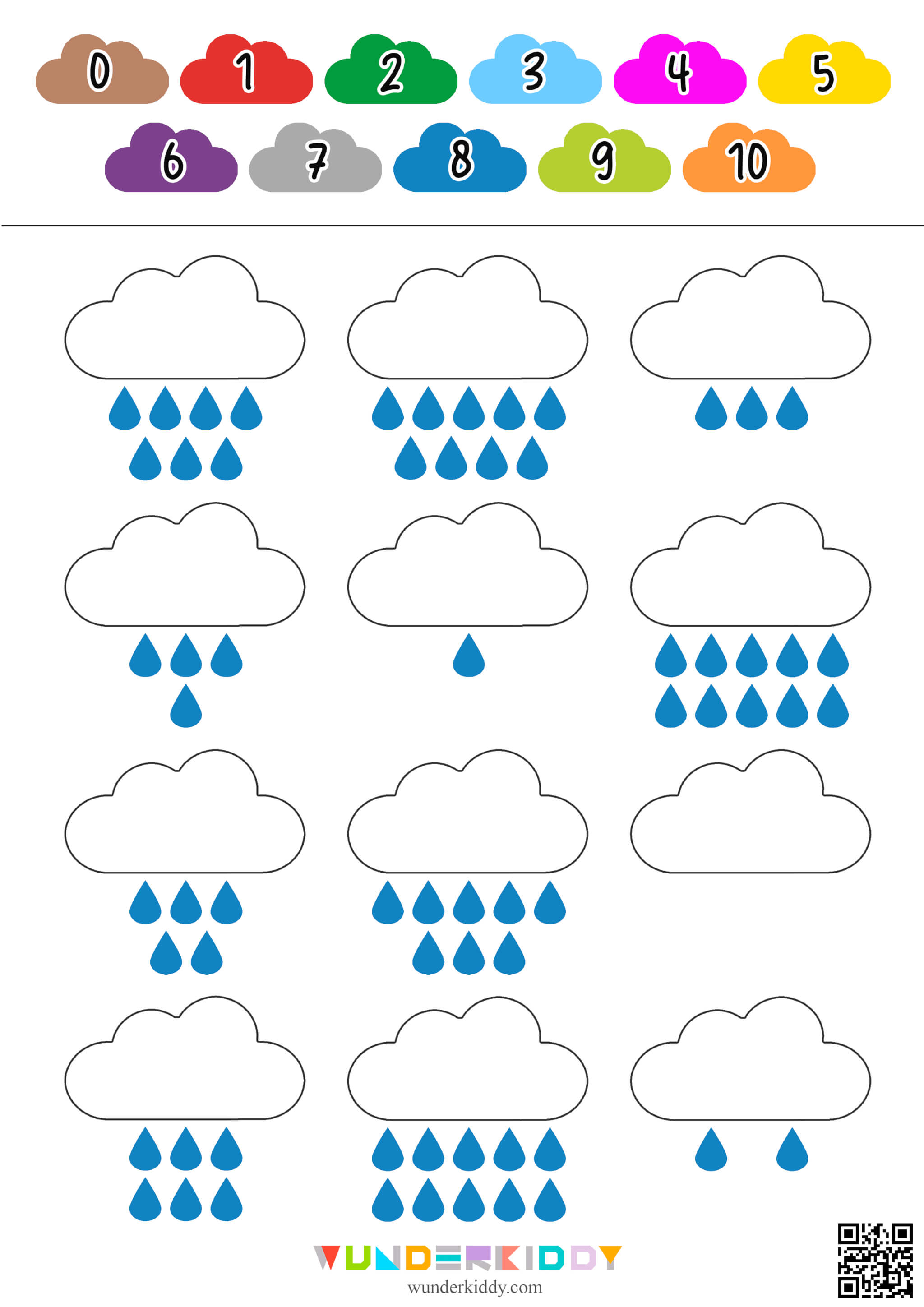 Rain Drop Counting Activity - Image 4