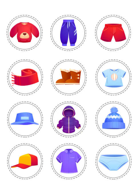 Food and Clothes Sorting Activity Sheet - Image 4