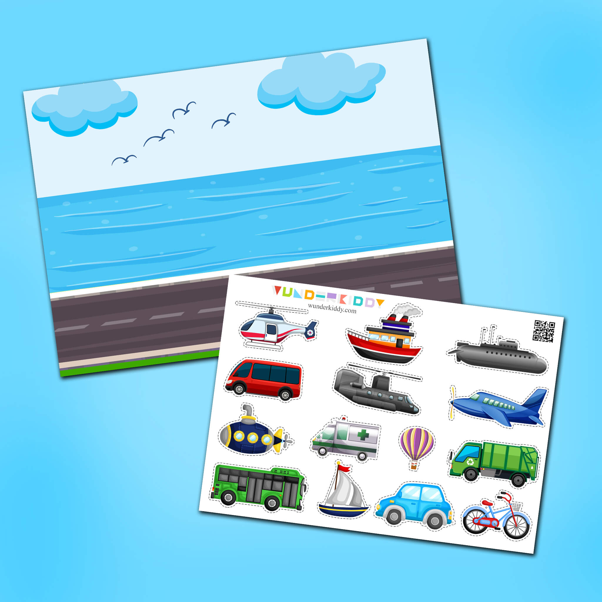 Activity sheet «Modes of Transport»