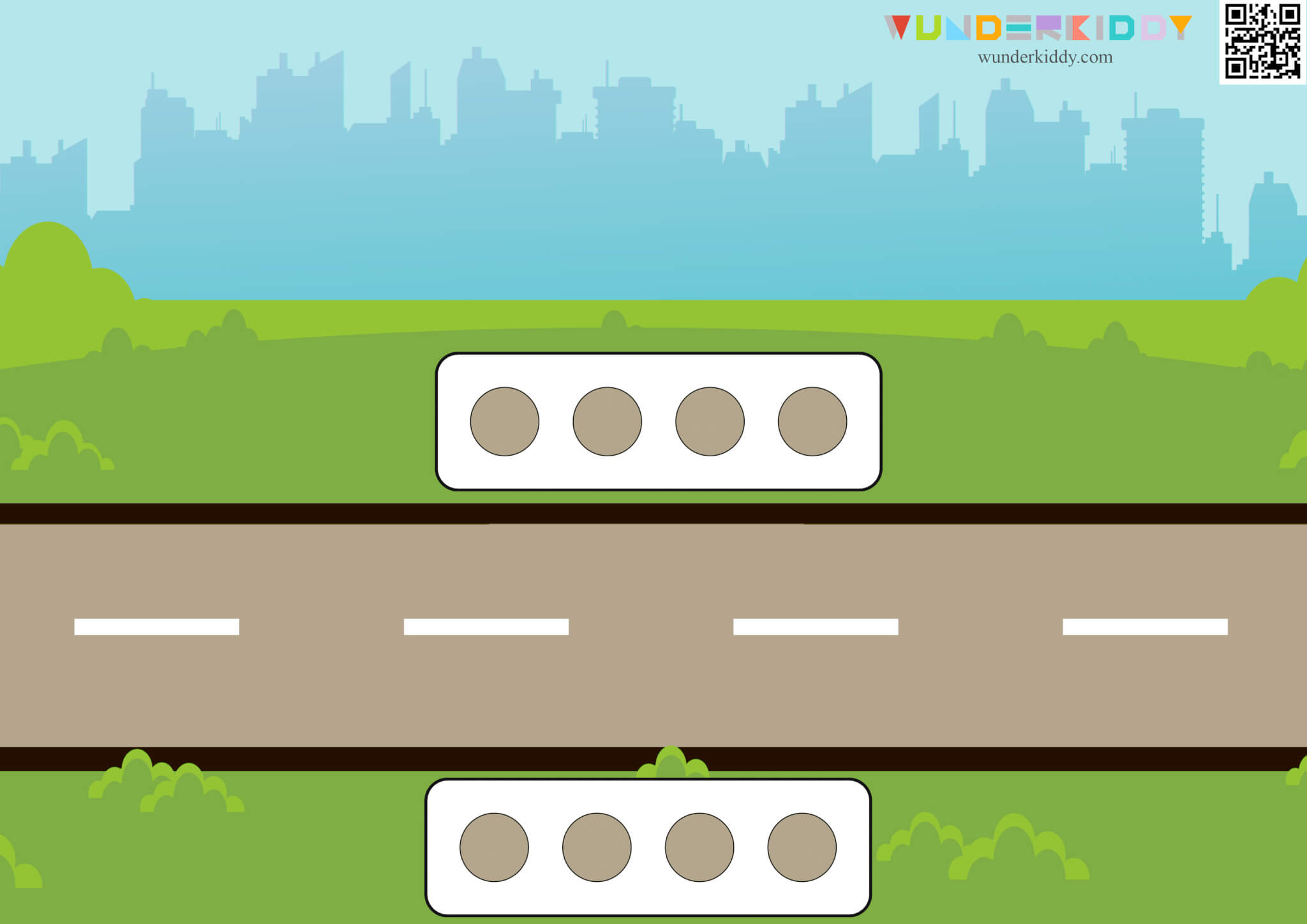 Розвивальна гра «Машинки на дорозі» - Зображення 2